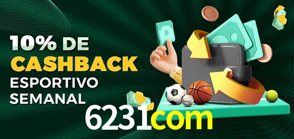 10% de bônus de cashback na 6231com