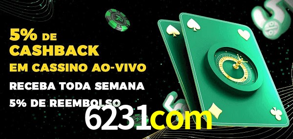 Promoções do cassino ao Vivo 6231com